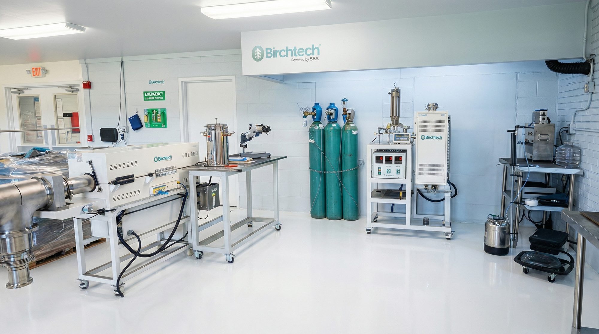 Birchtech design center analytical laboratory